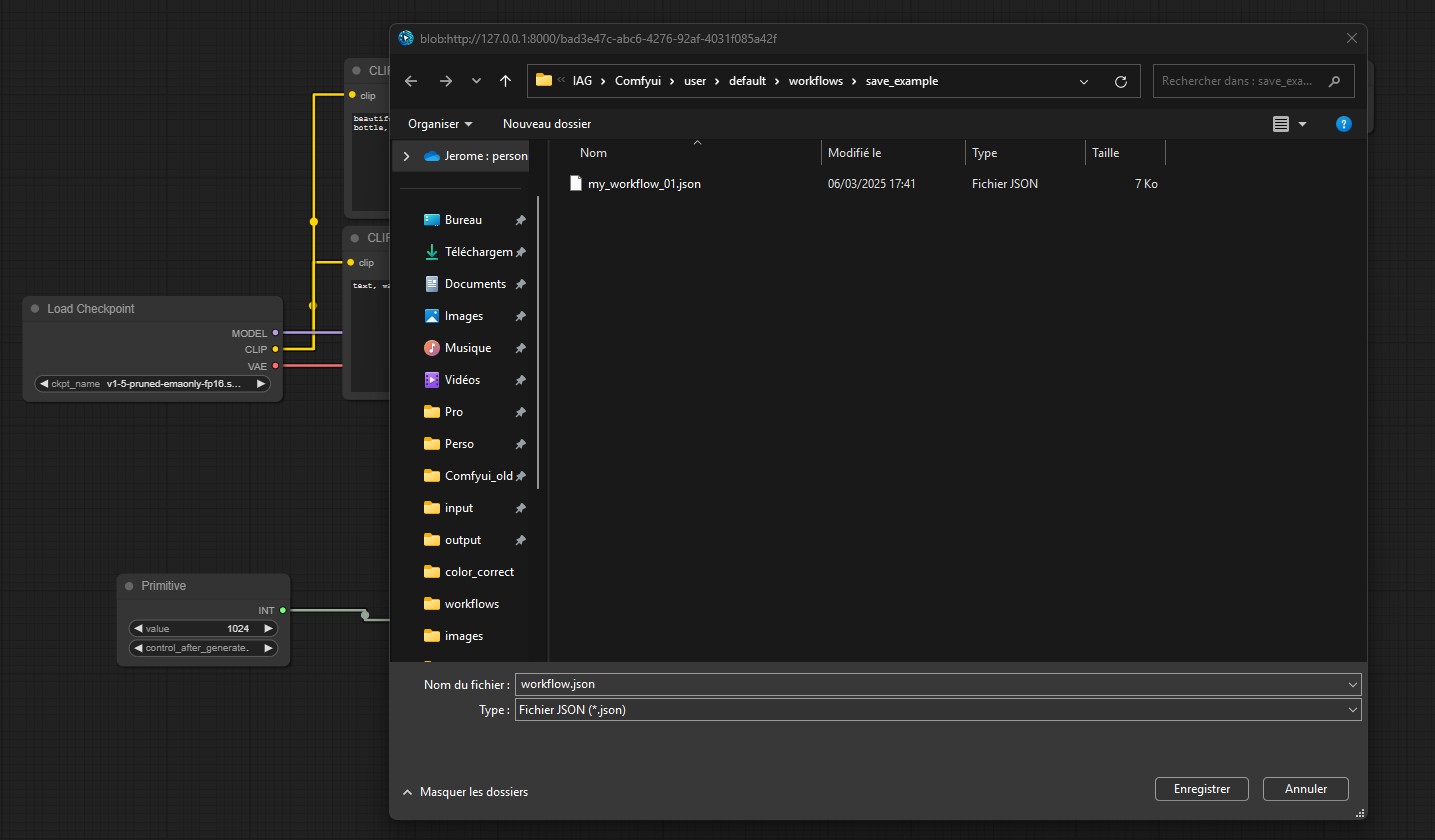Save Workflow Snapshot