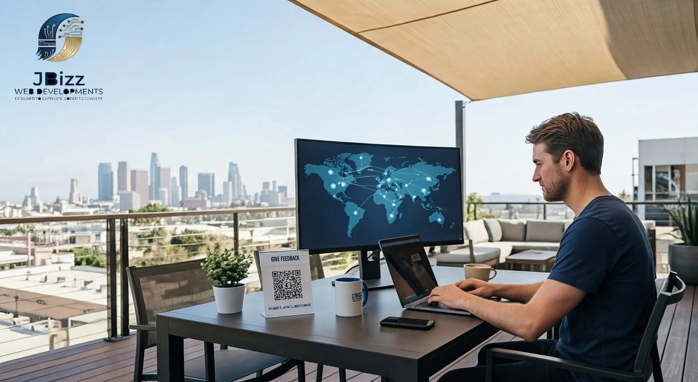 Working remotely with clients nationwide