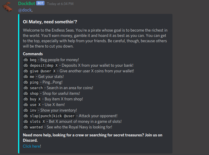My friend and I built a Discord bot that keeps your server updated with the  latest Sea of Thieves patch notes. Your feedback would be appreciated! :  r/Seaofthieves