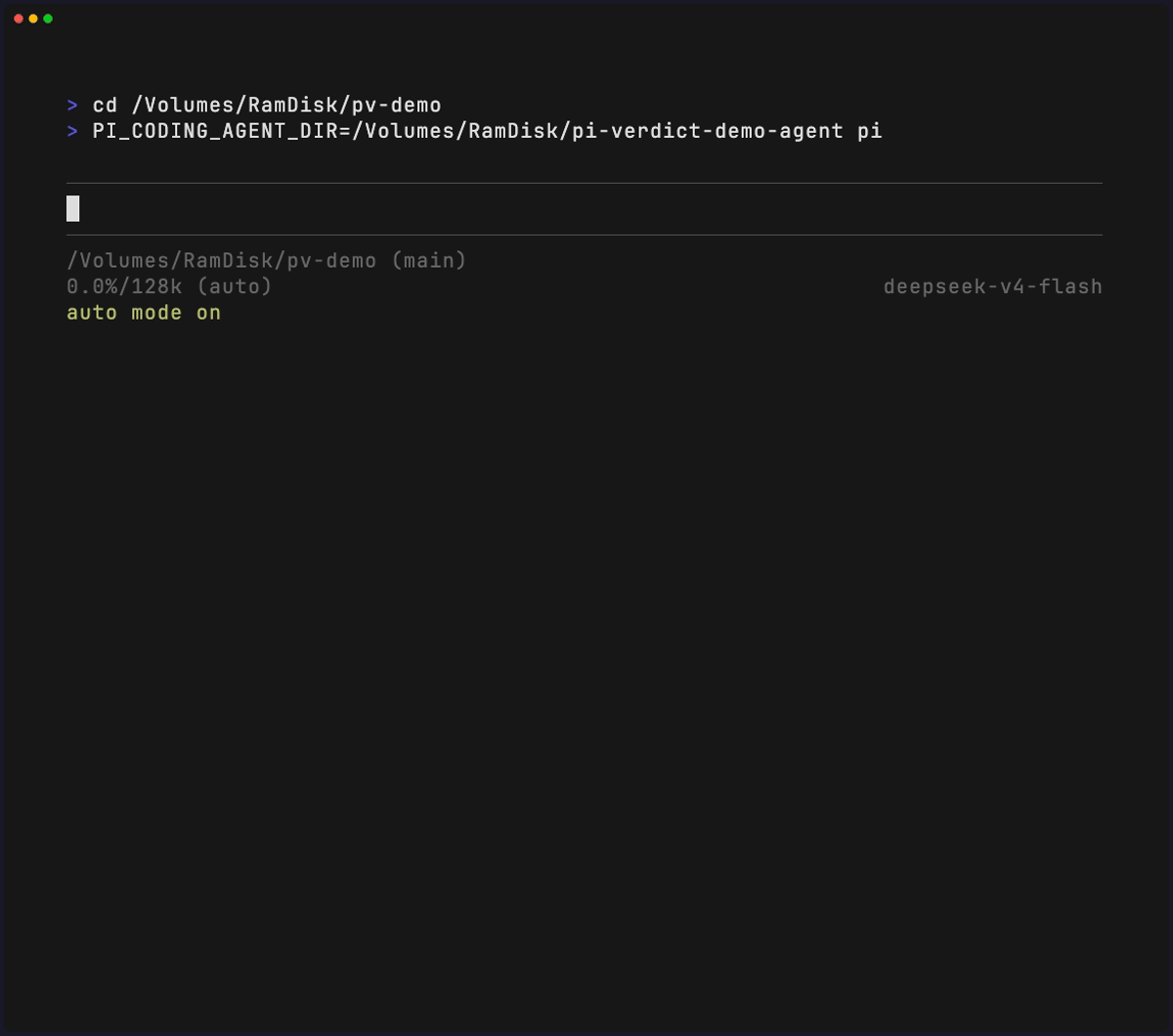 Demo: protected-path ask declined