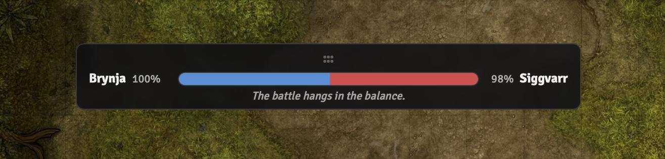 Player Tug-of-War HUD