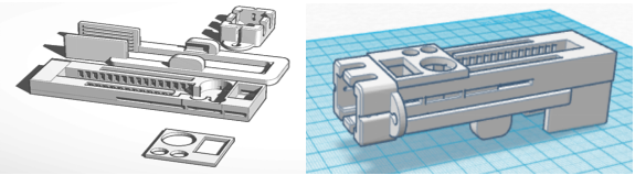 Figure 7 - First structure model