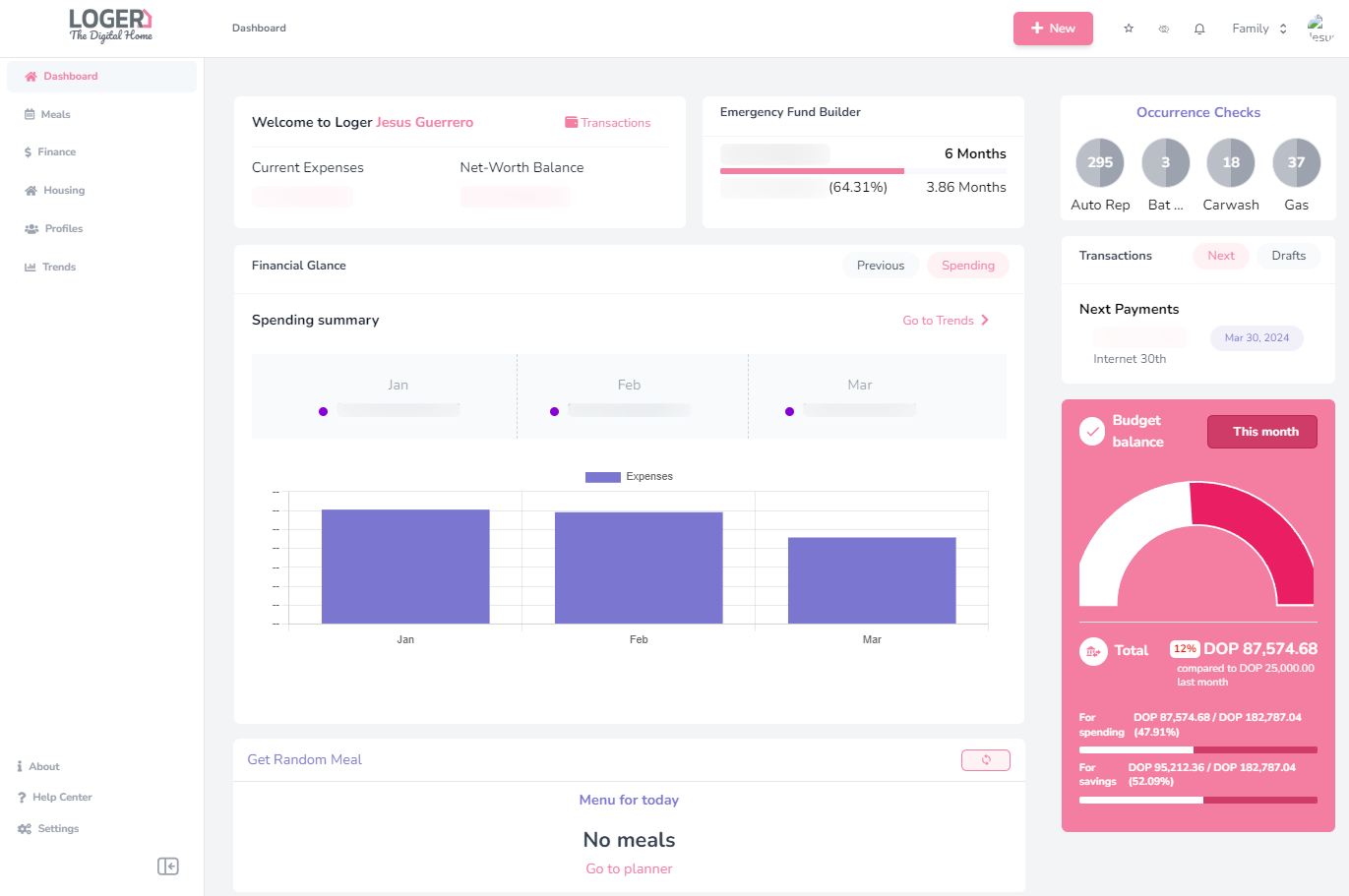Dashboard