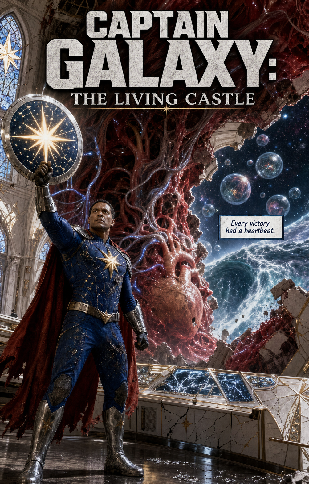 Captain Galaxy: The Living Castle cover art