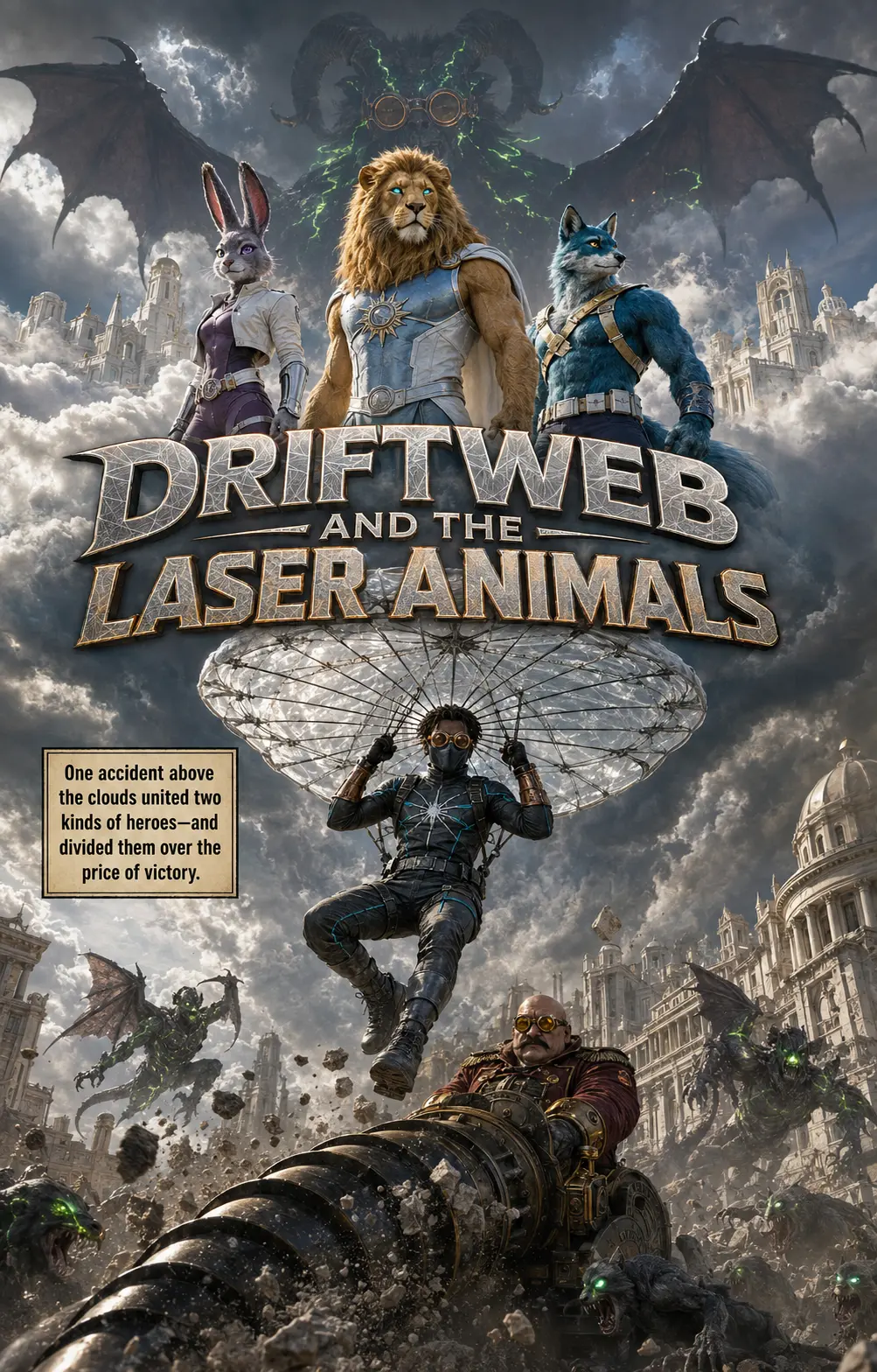 Driftweb and the Laser Animals cover art