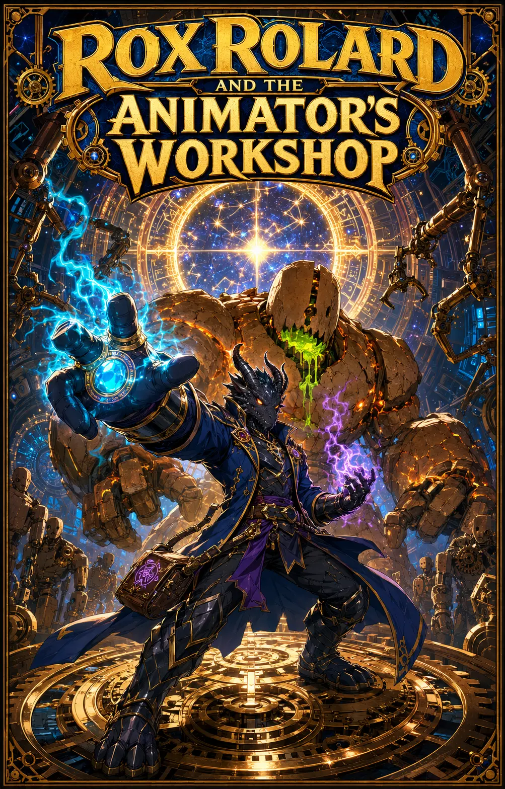 Rox Rolard and the Animator’s Workshop cover art