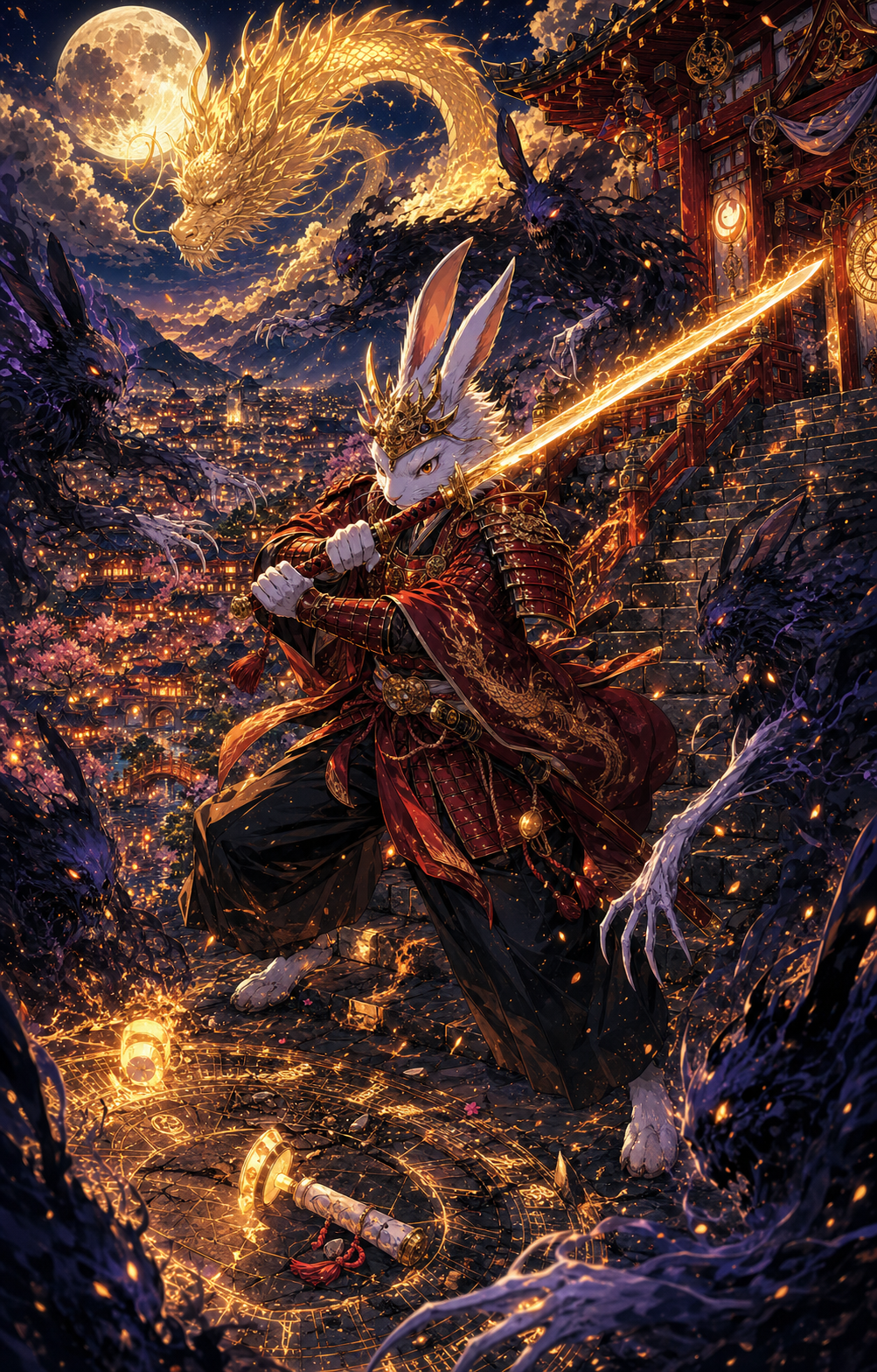 The Dragon Blade of Moon Lantern Temple cover art