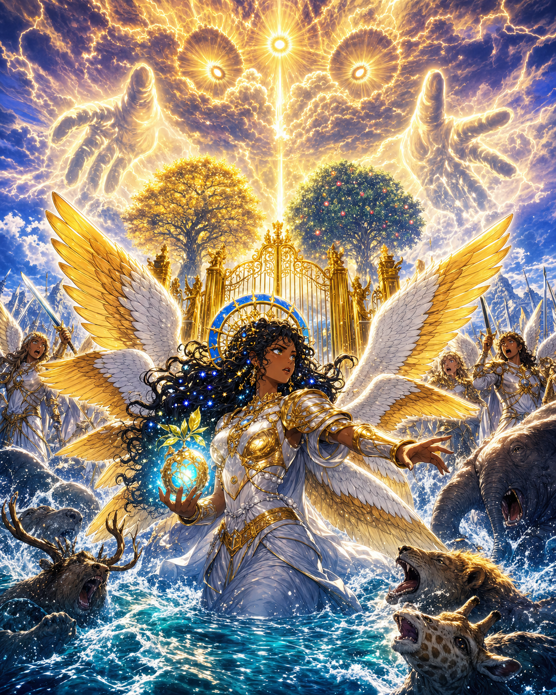 The Angel Who Remembered Eden cover art