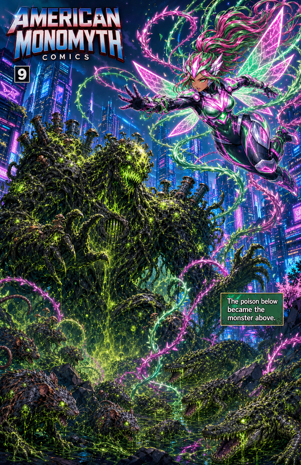 The Vines Beneath Cyberdon cover art