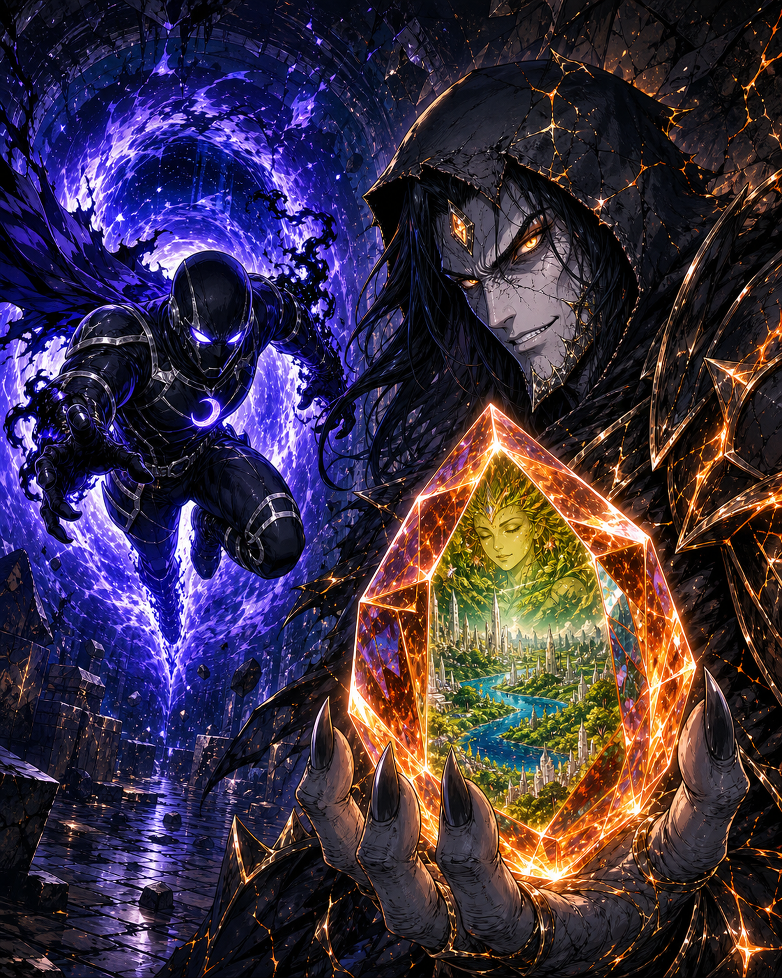 The World Inside the Chaos Crystal cover art