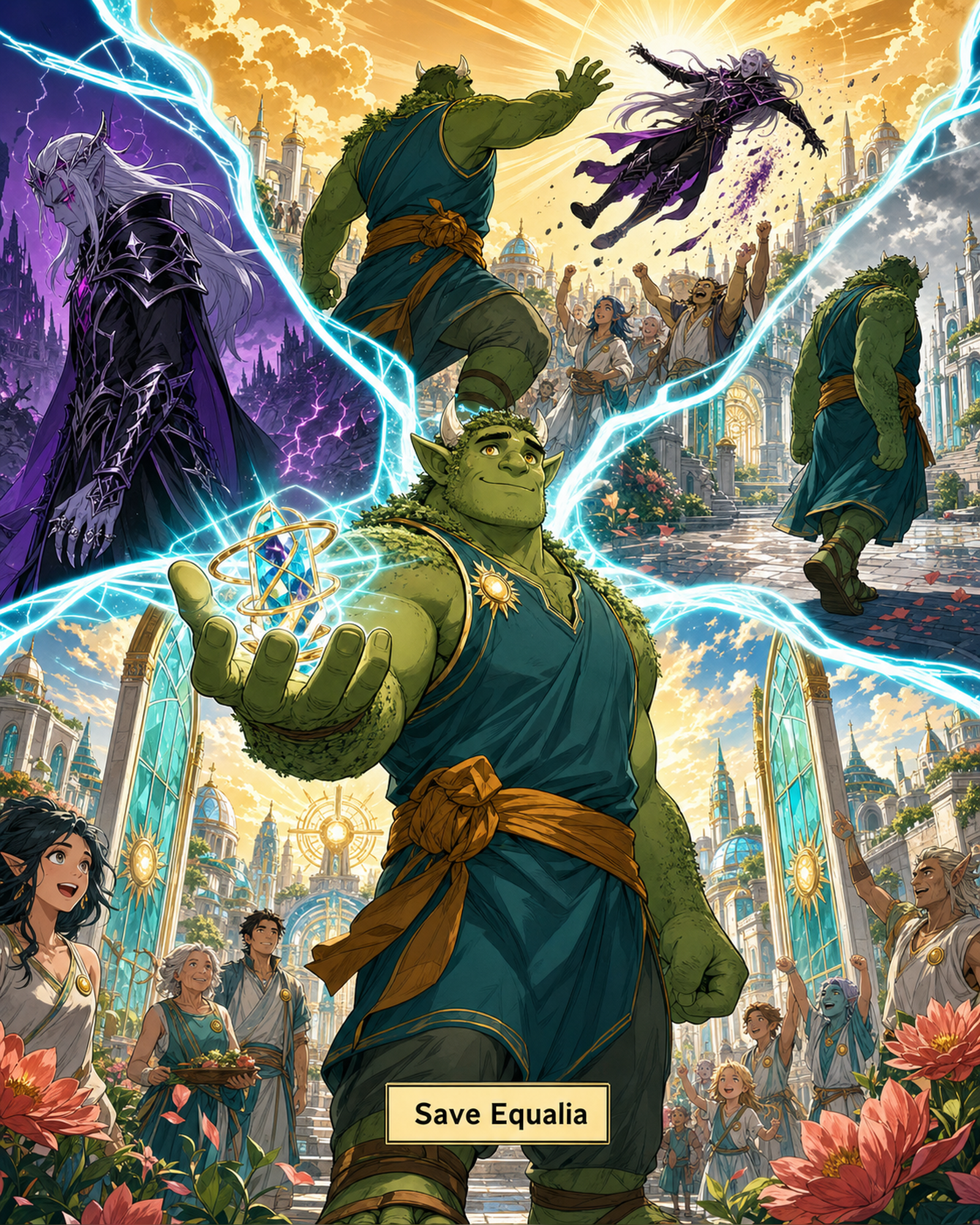 The Equal World Split cover art