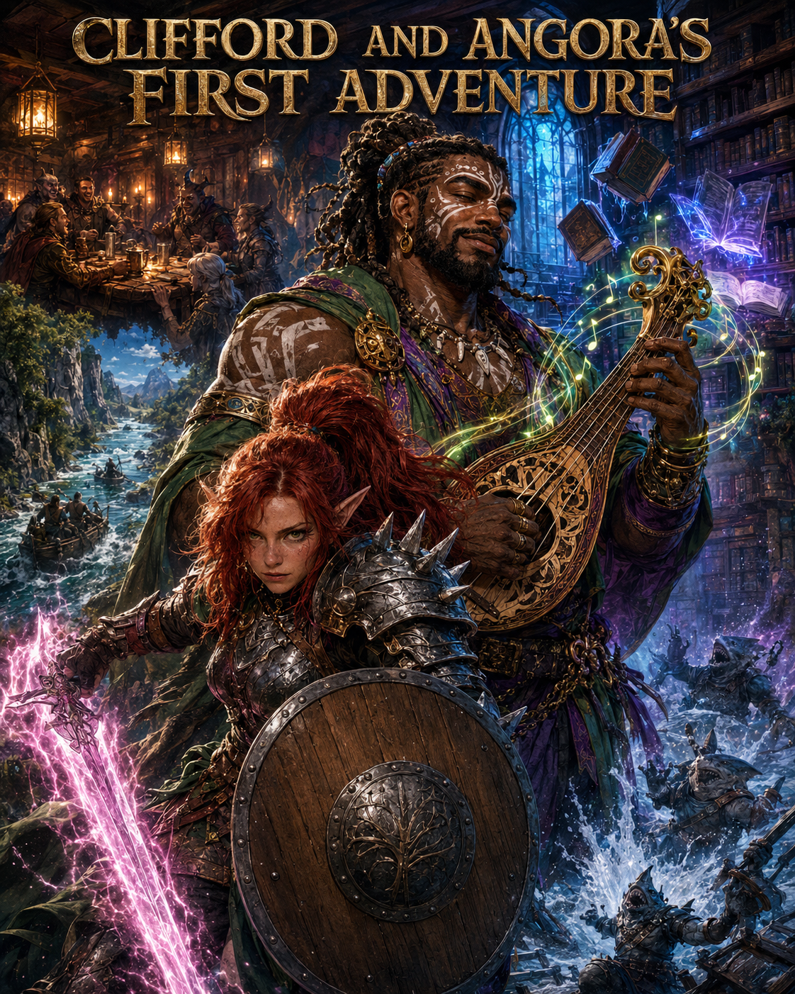 Clifford and Angora's First Adventure cover art