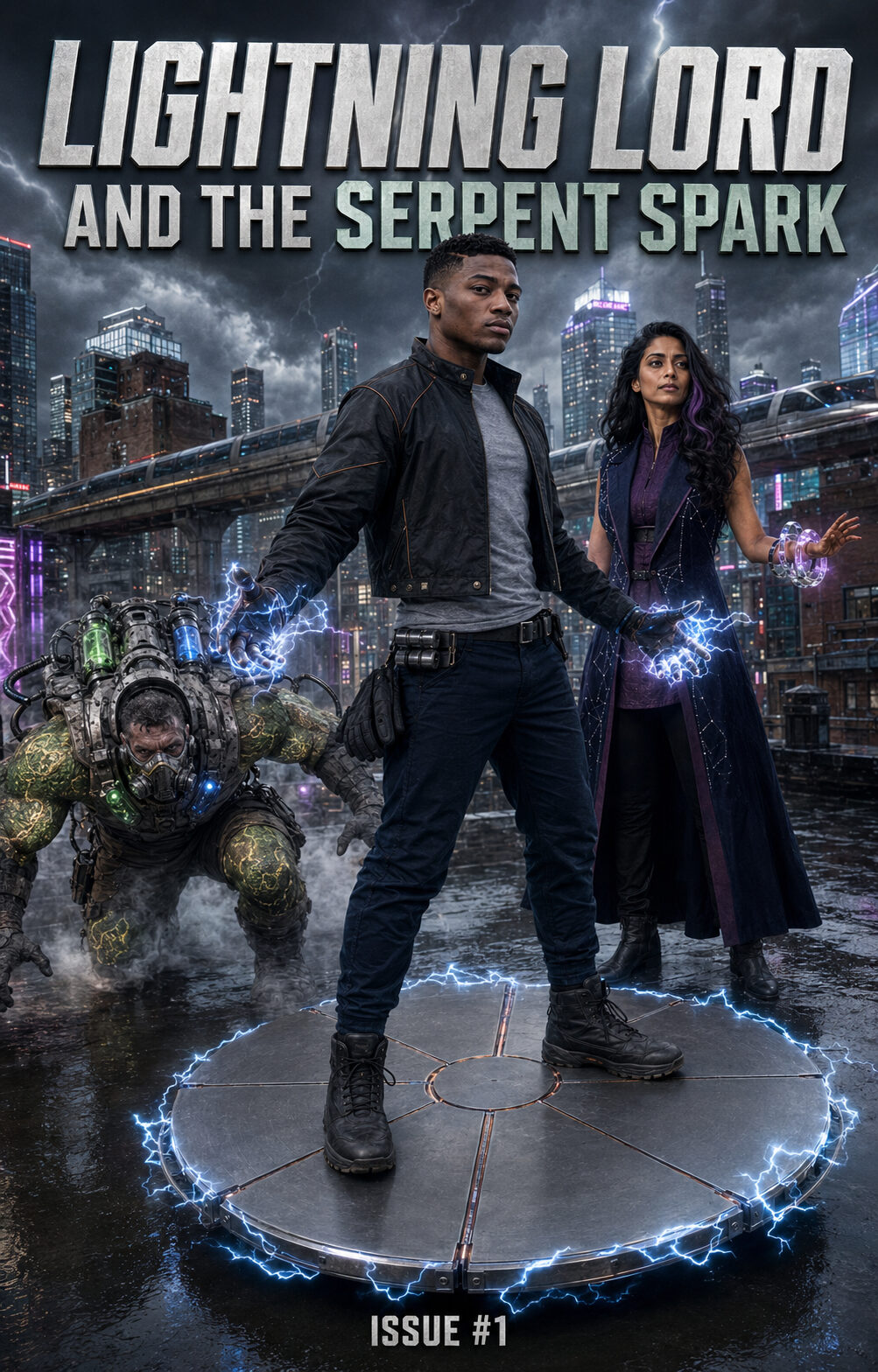 Lightning Lord and the Serpent Spark cover art