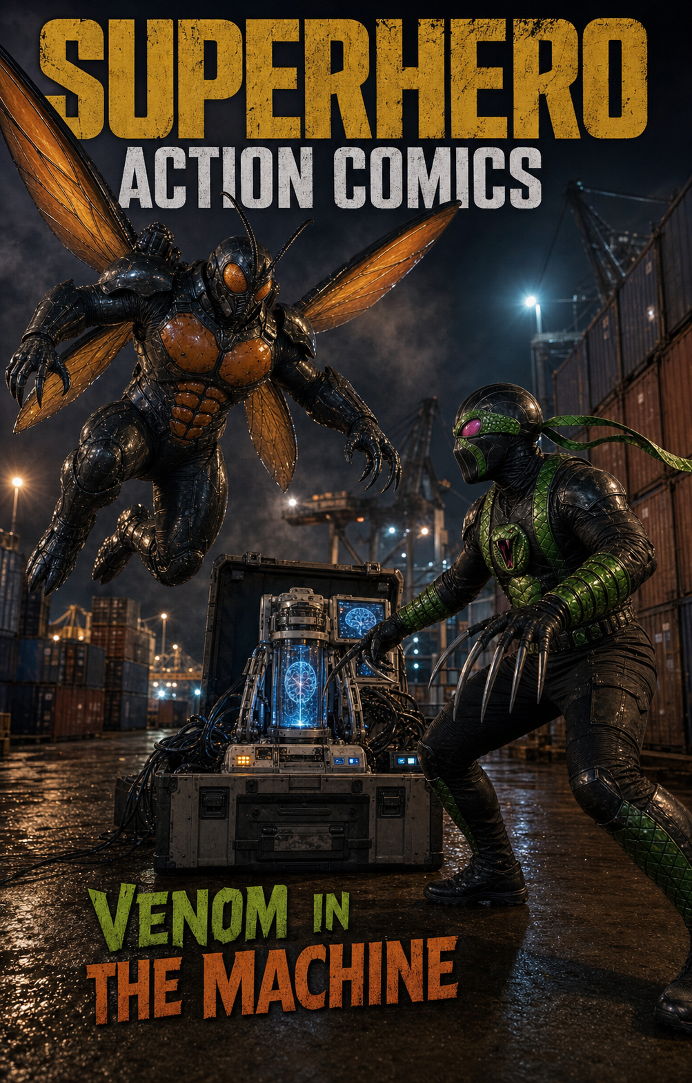 Venom in the Machine cover art