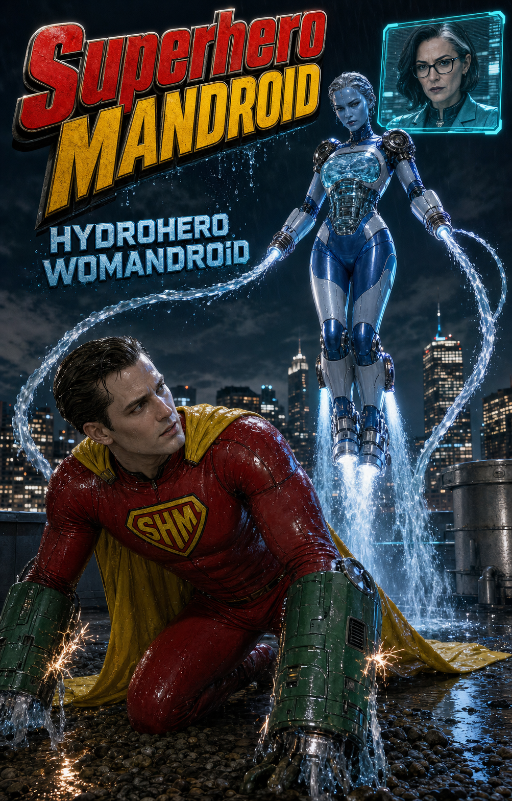 Hydrohero Womandroid cover art
