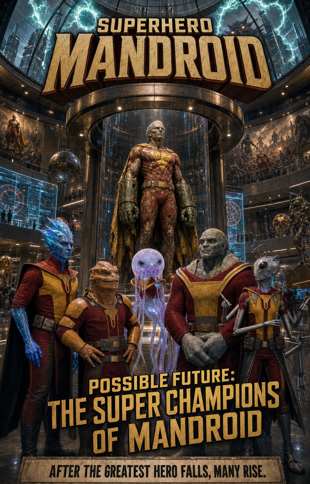 Possible Future: The Super Champions of Mandroid cover art