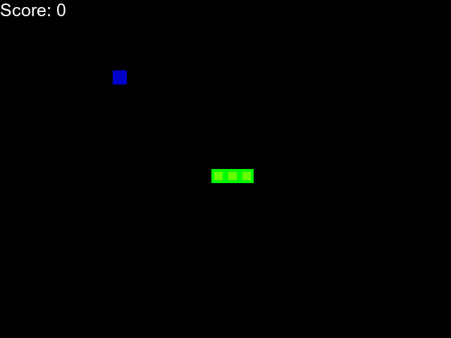 Autonomous agent playing the game of snake.