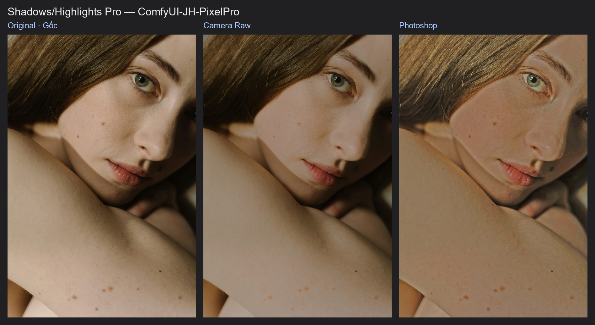 Result: Shadows/Highlights Pro example workflow
