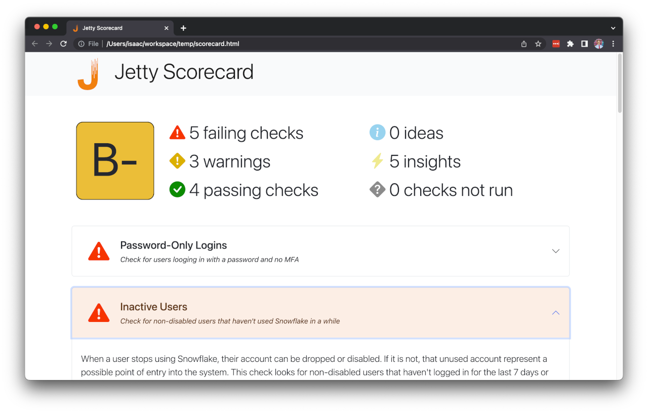 jetty scorecard screenshot