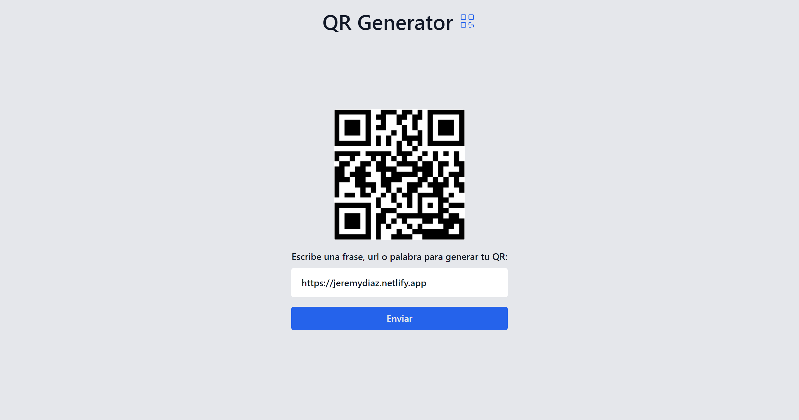 QR Generator