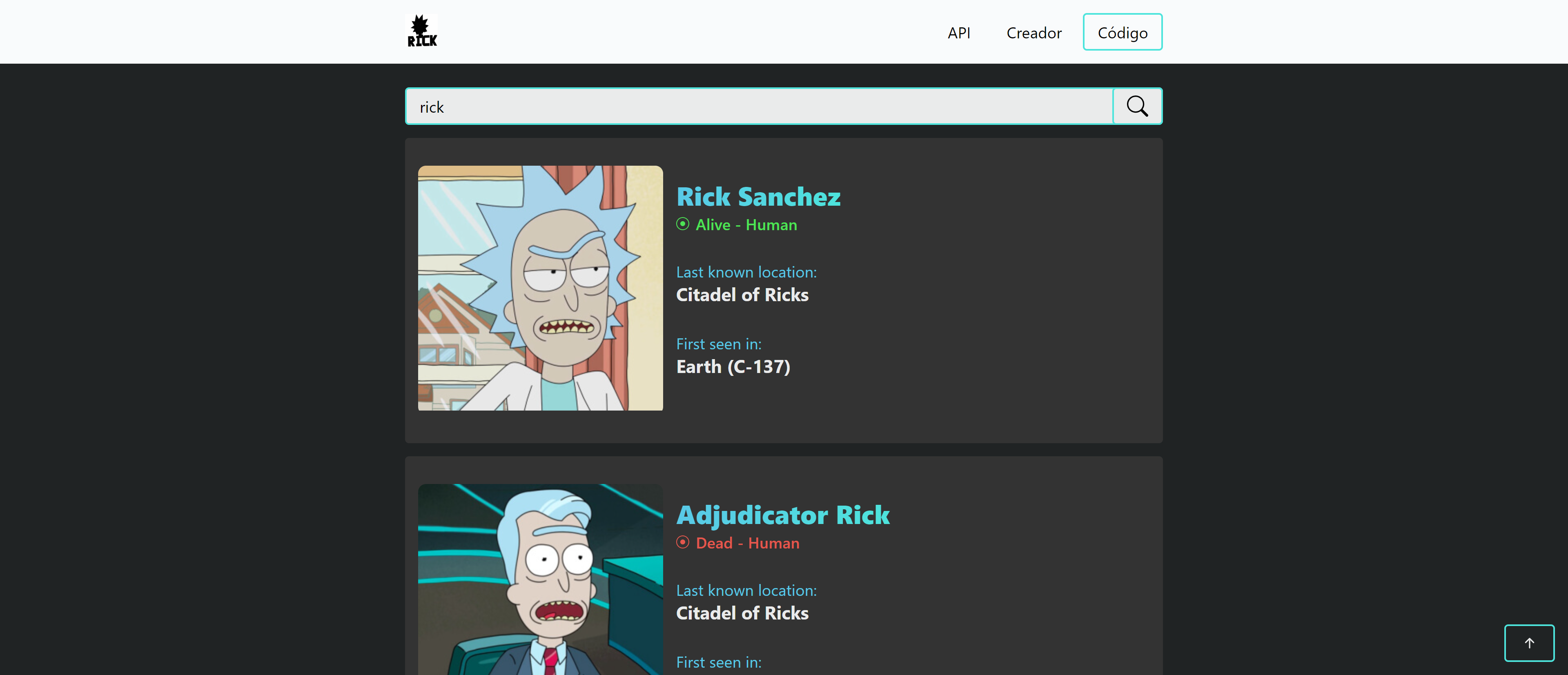 Personajes de Rick and Morty