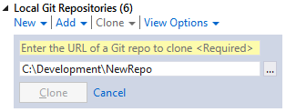 VS clone GUI