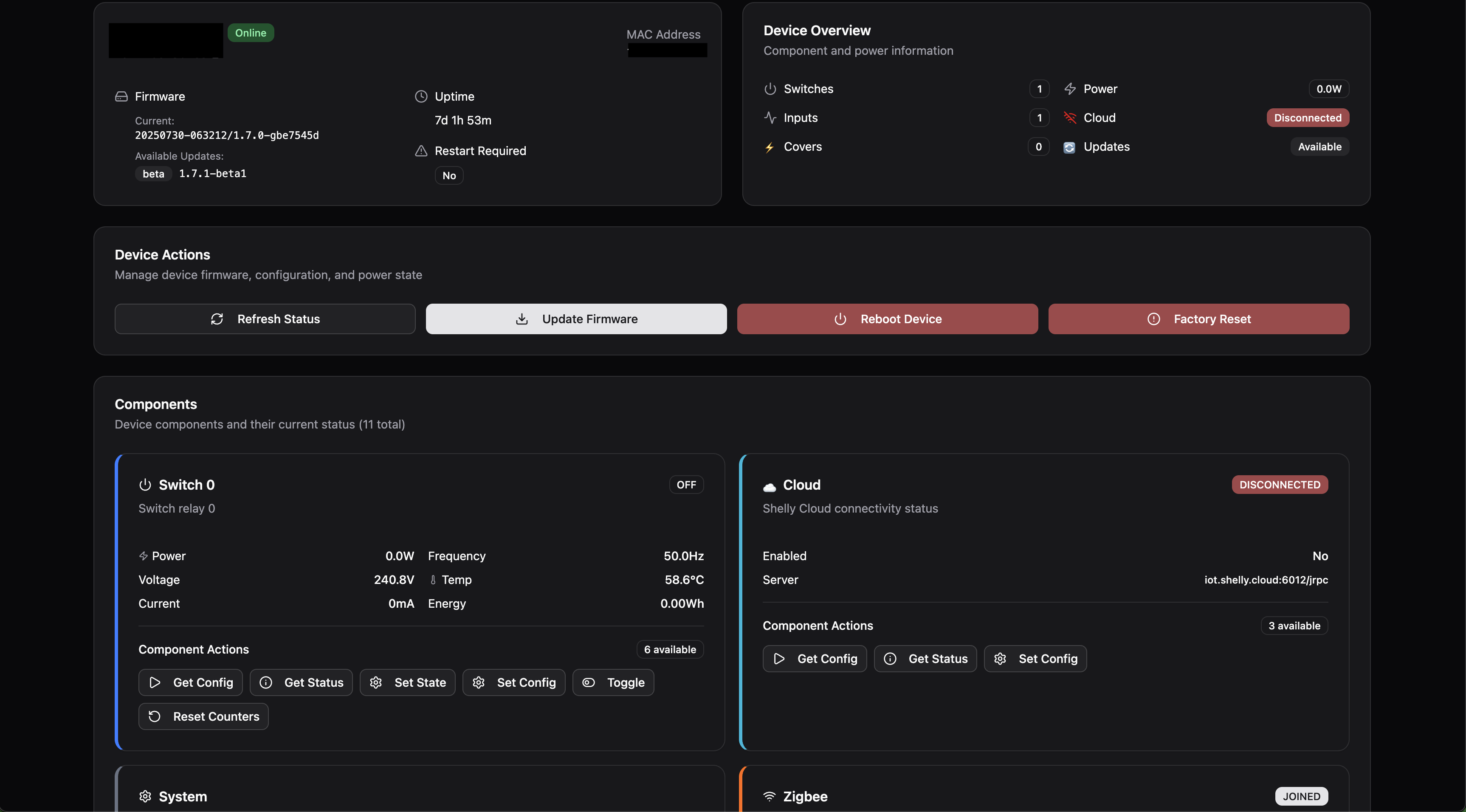 Device Details