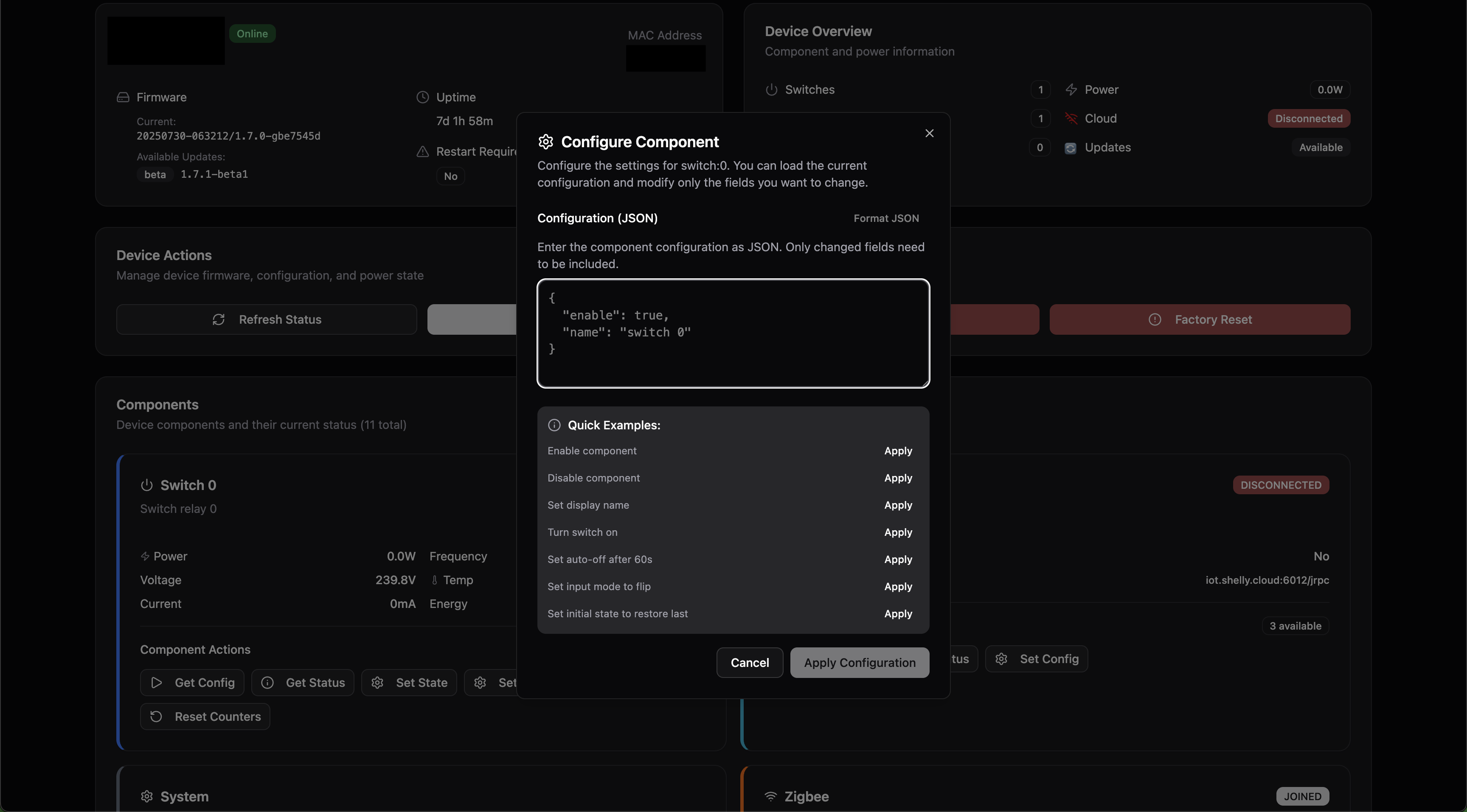Device Details