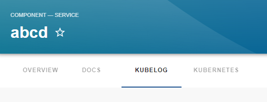 kubelog-tab