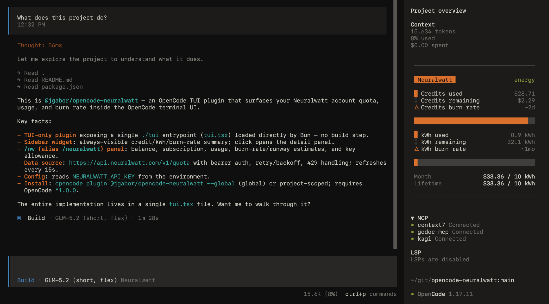 Sidebar widget