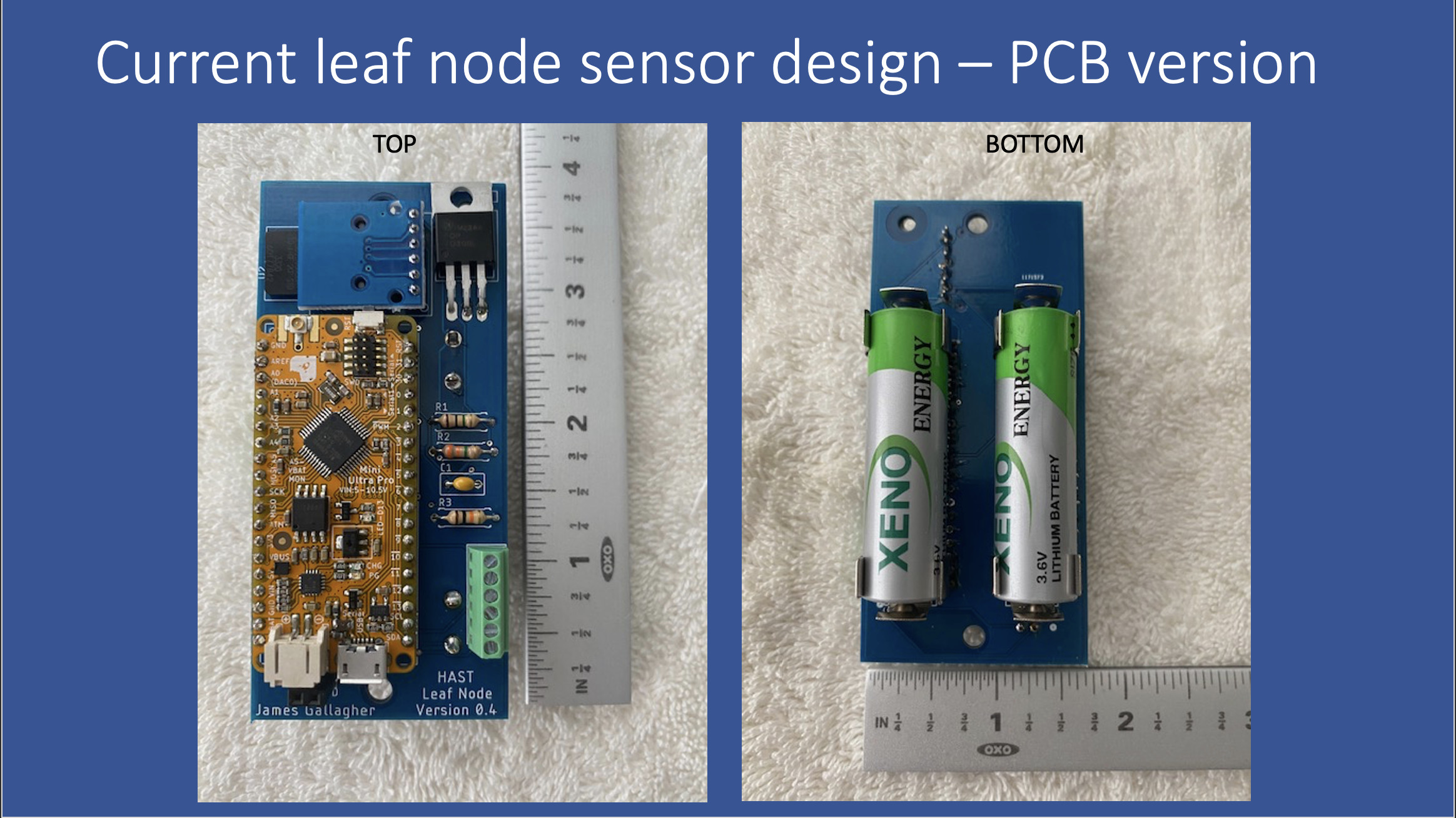 The leaf node parts