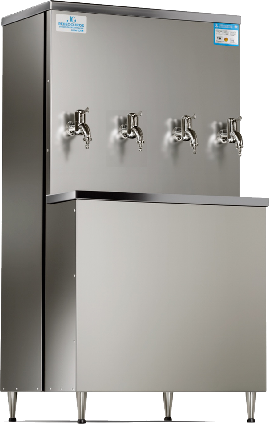 Bebedouro industrial inox 4 torneiras robust 200 litros