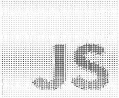 JS ascii