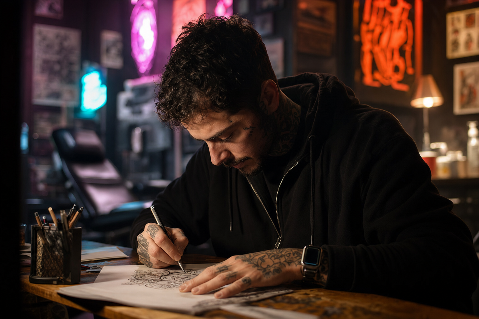 Tattoo studio
