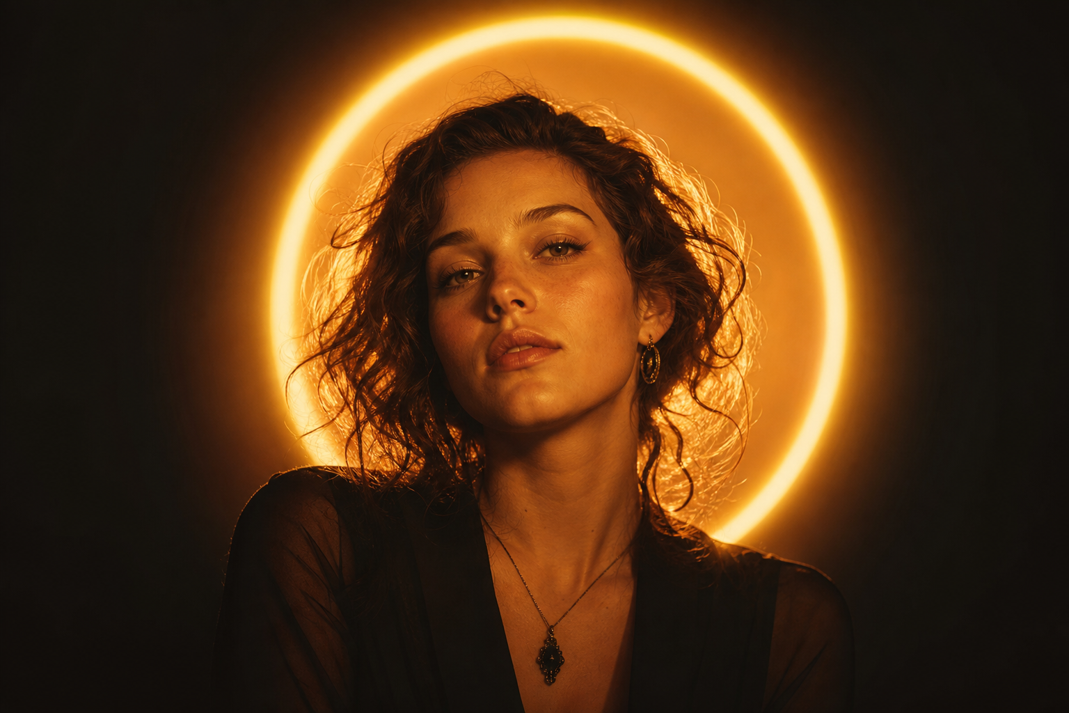 Moody Studio Portrait