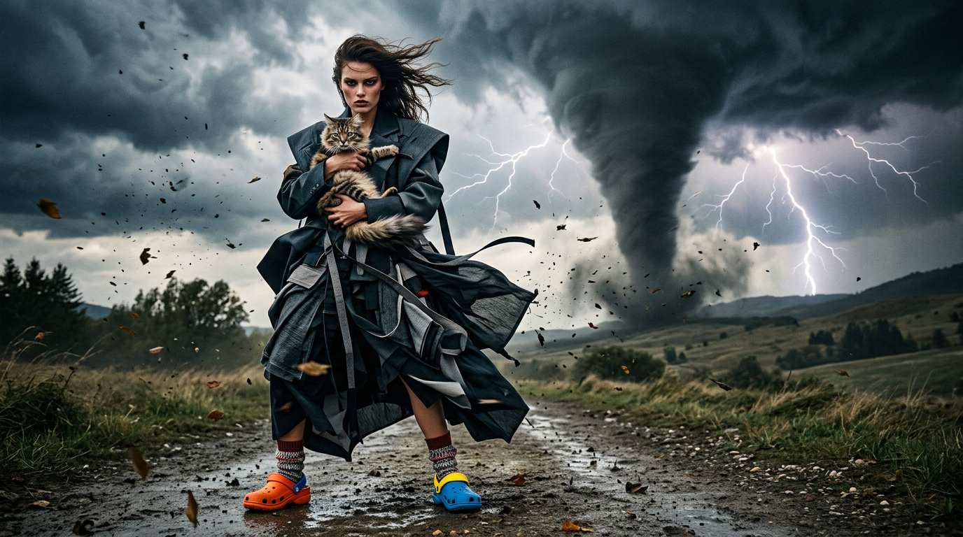 Tornado Chic: A Fashionable Whirlwind