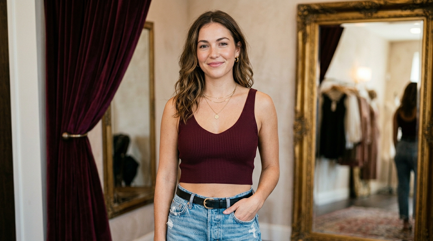Chica Elegance in a Boutique Haven