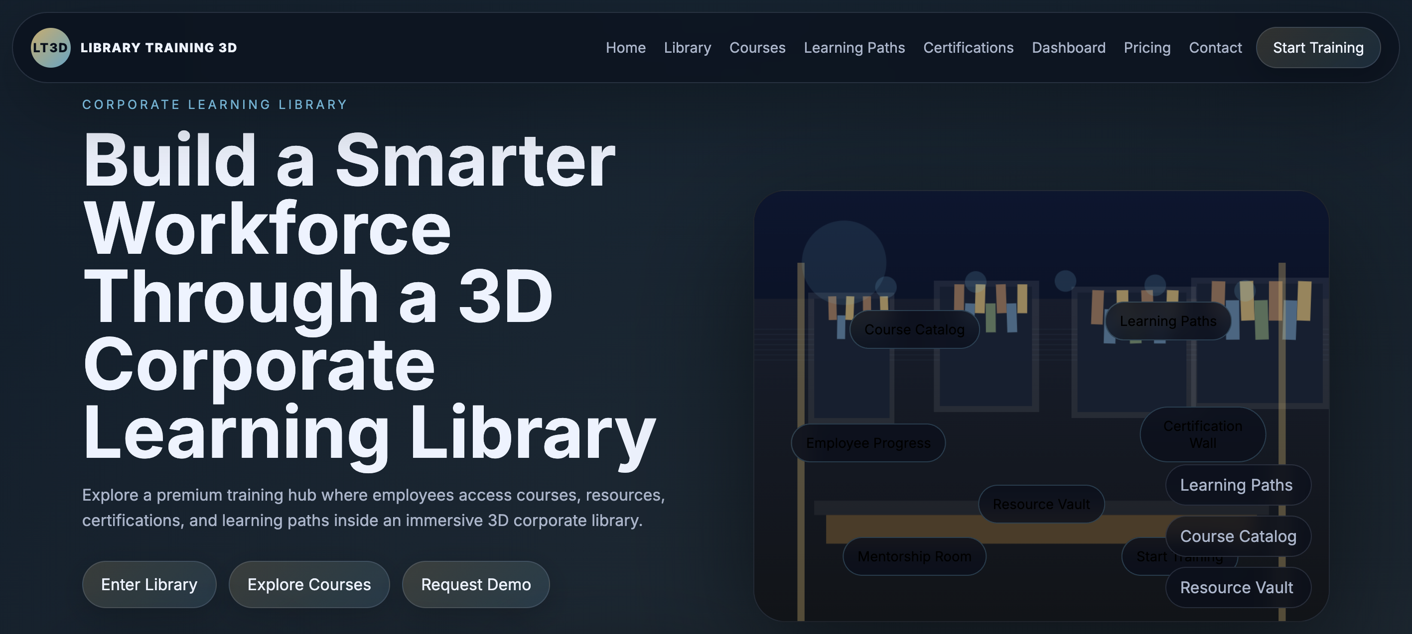 3D Corporate Library — Docs and learning hub
