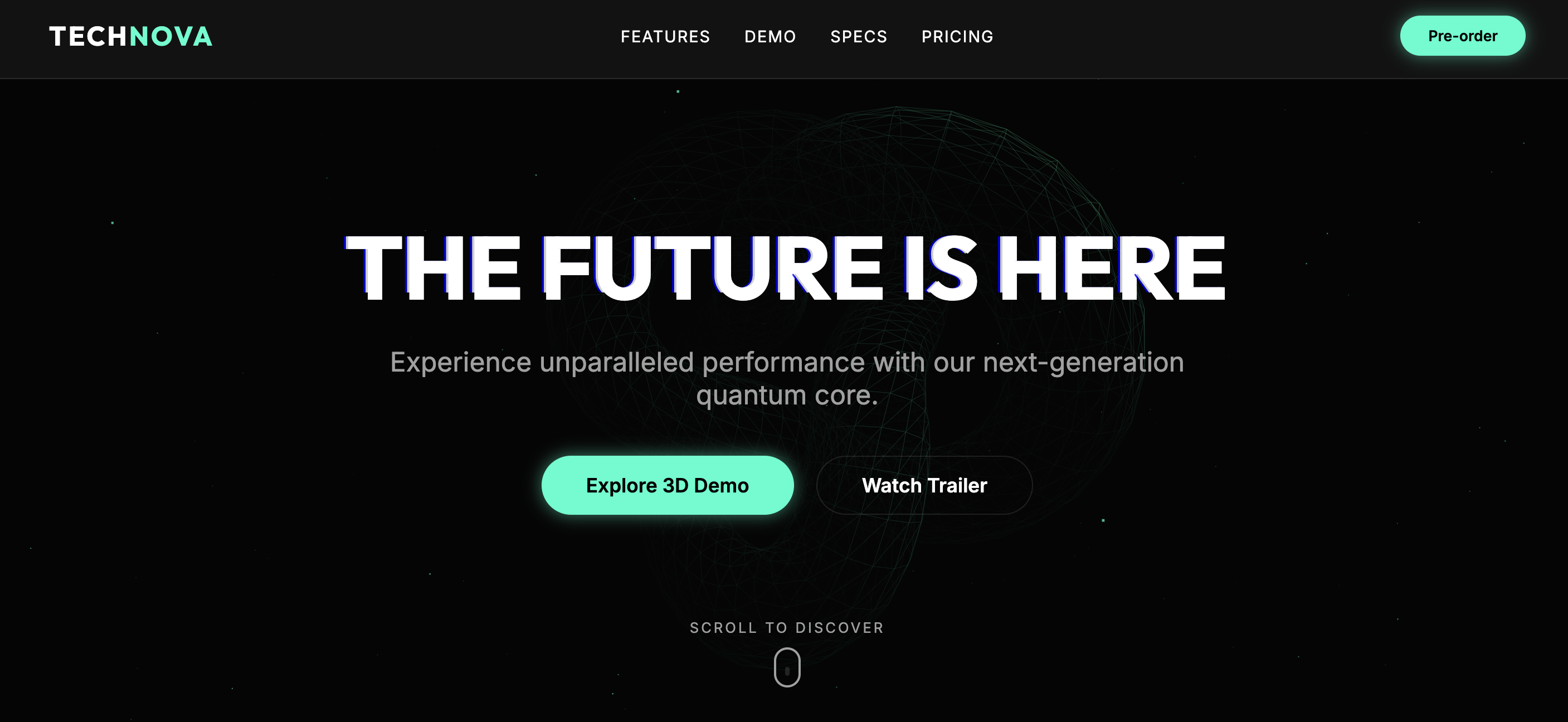 3D Tech Product Scene with Video Demo and Technical Hotspots