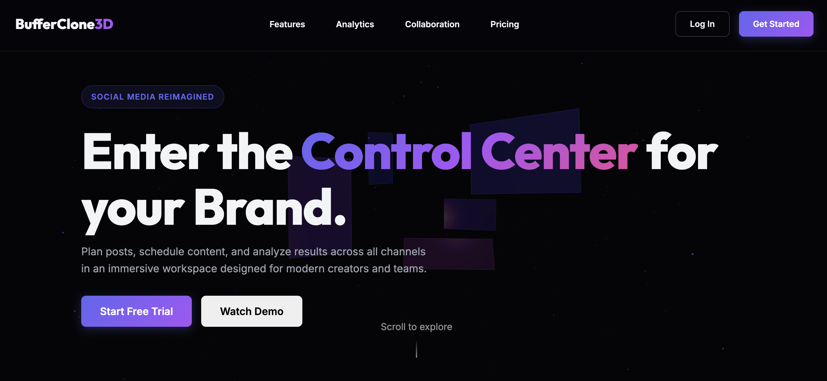 Buffer Clone — Social media scheduling