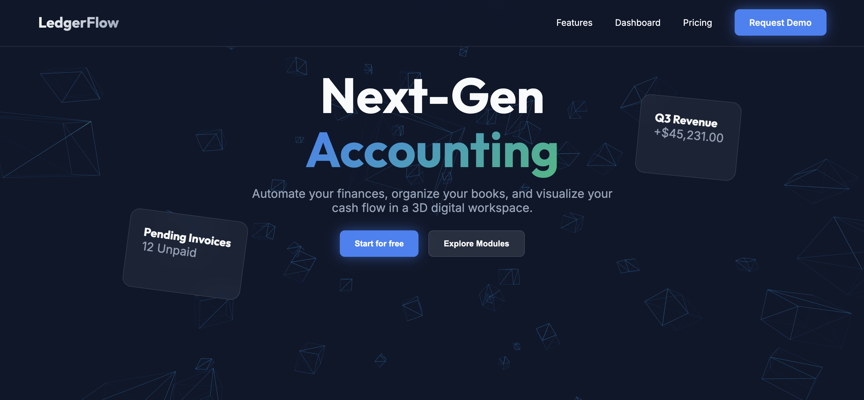LedgerFlow — Bookkeeping and reporting
