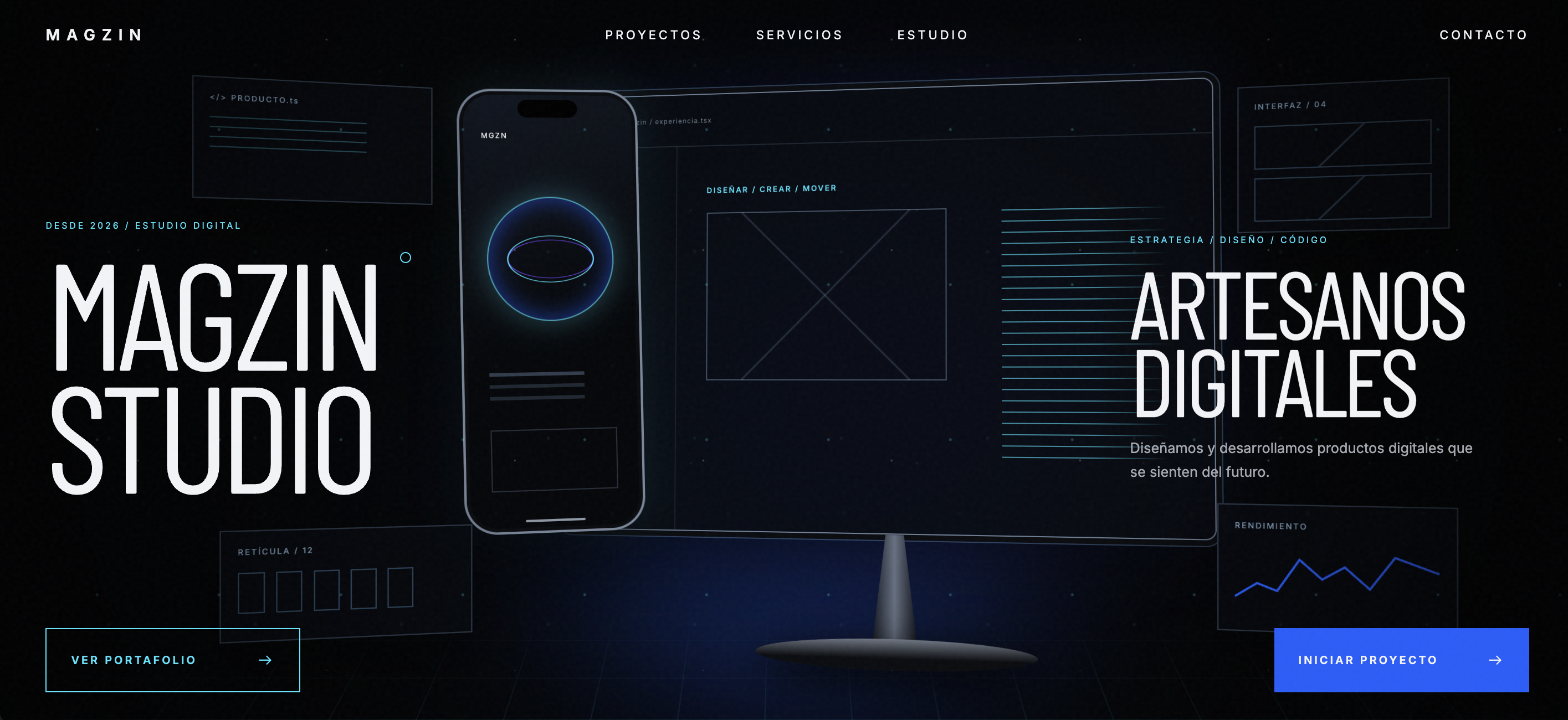 Magzin Studio — Creative editorial system