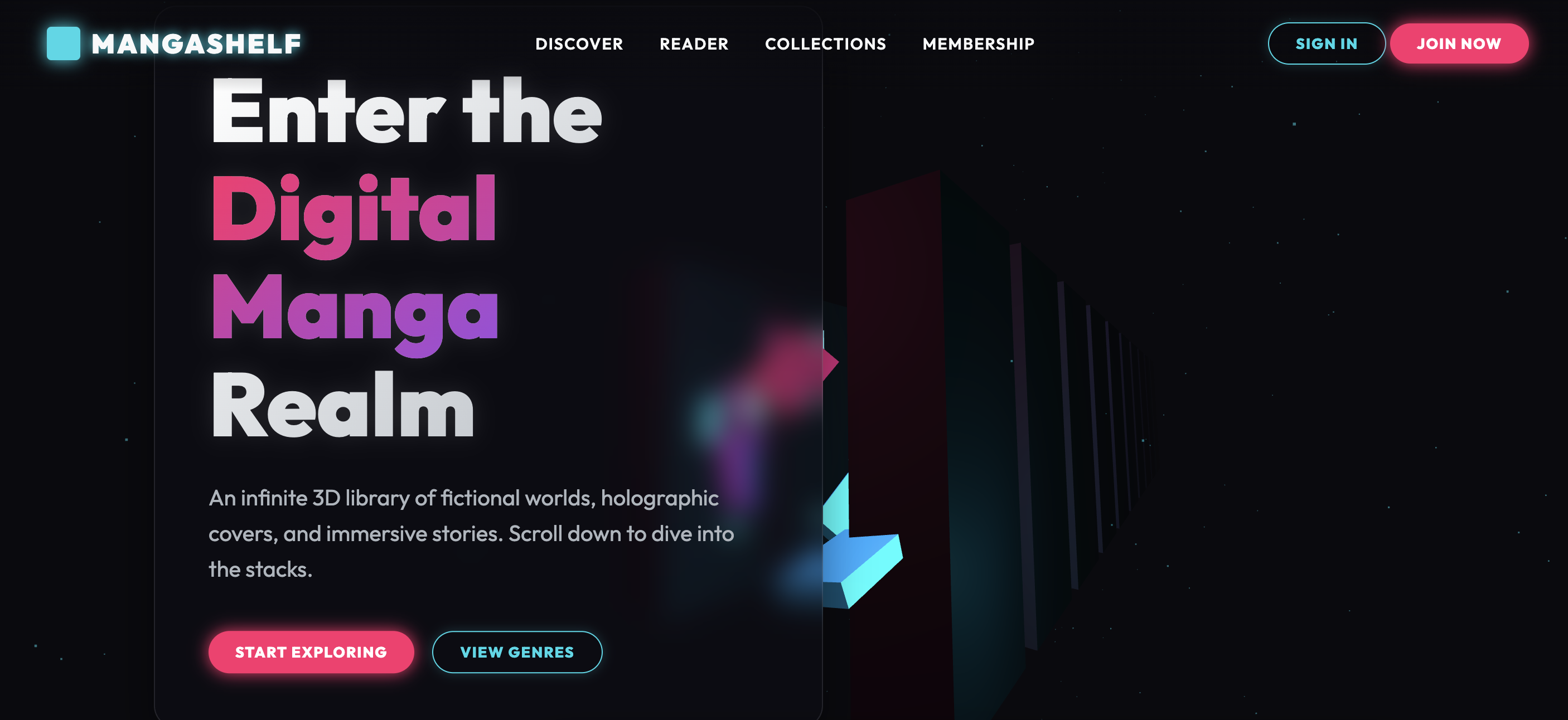 MangaShelf — Digital manga reading library