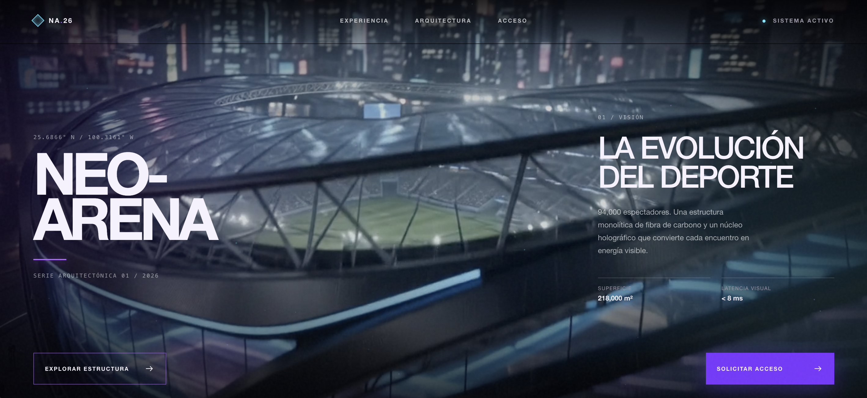 Mega Estadio — Fan zone and live events