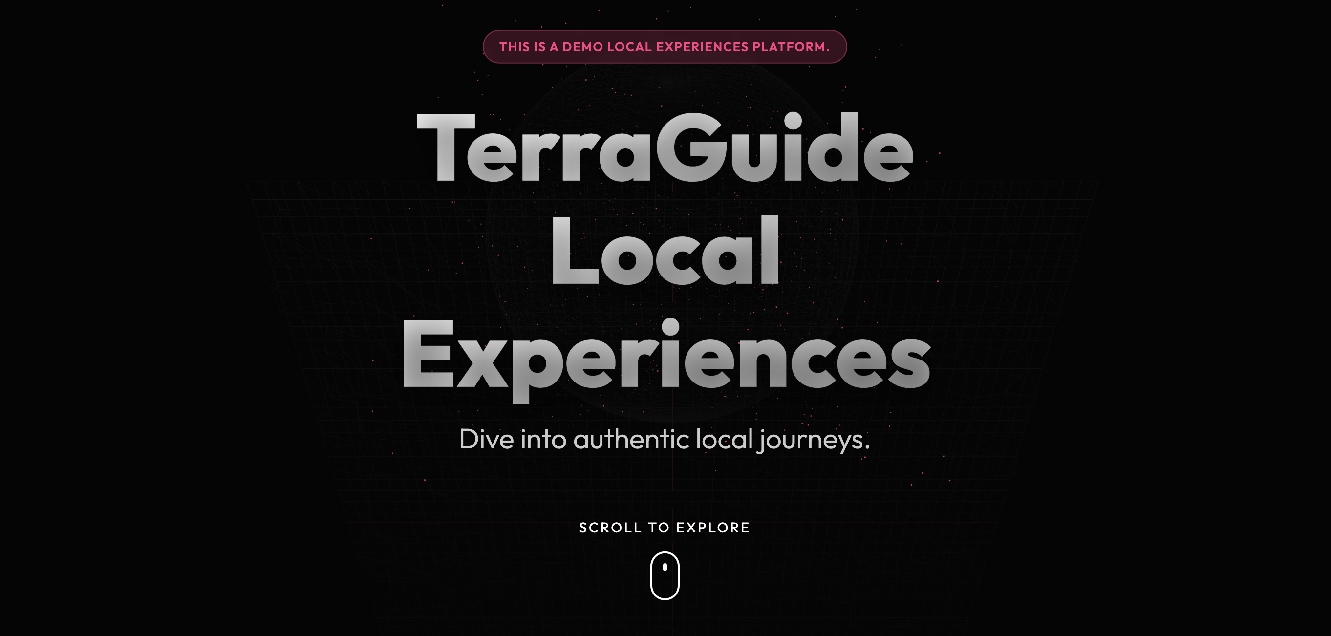 TerraGuide — Local experiences and city hosts