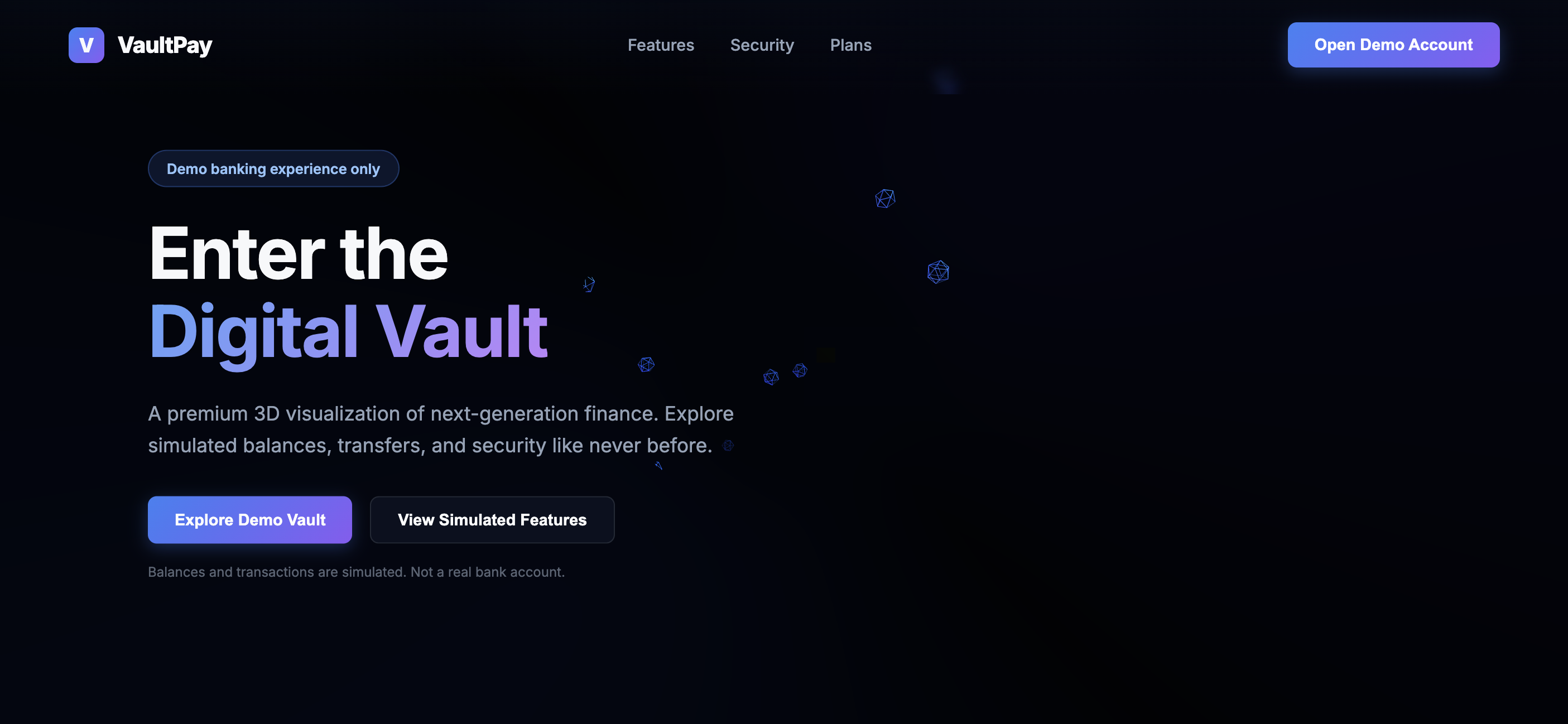 VaultPay — Everyday digital banking