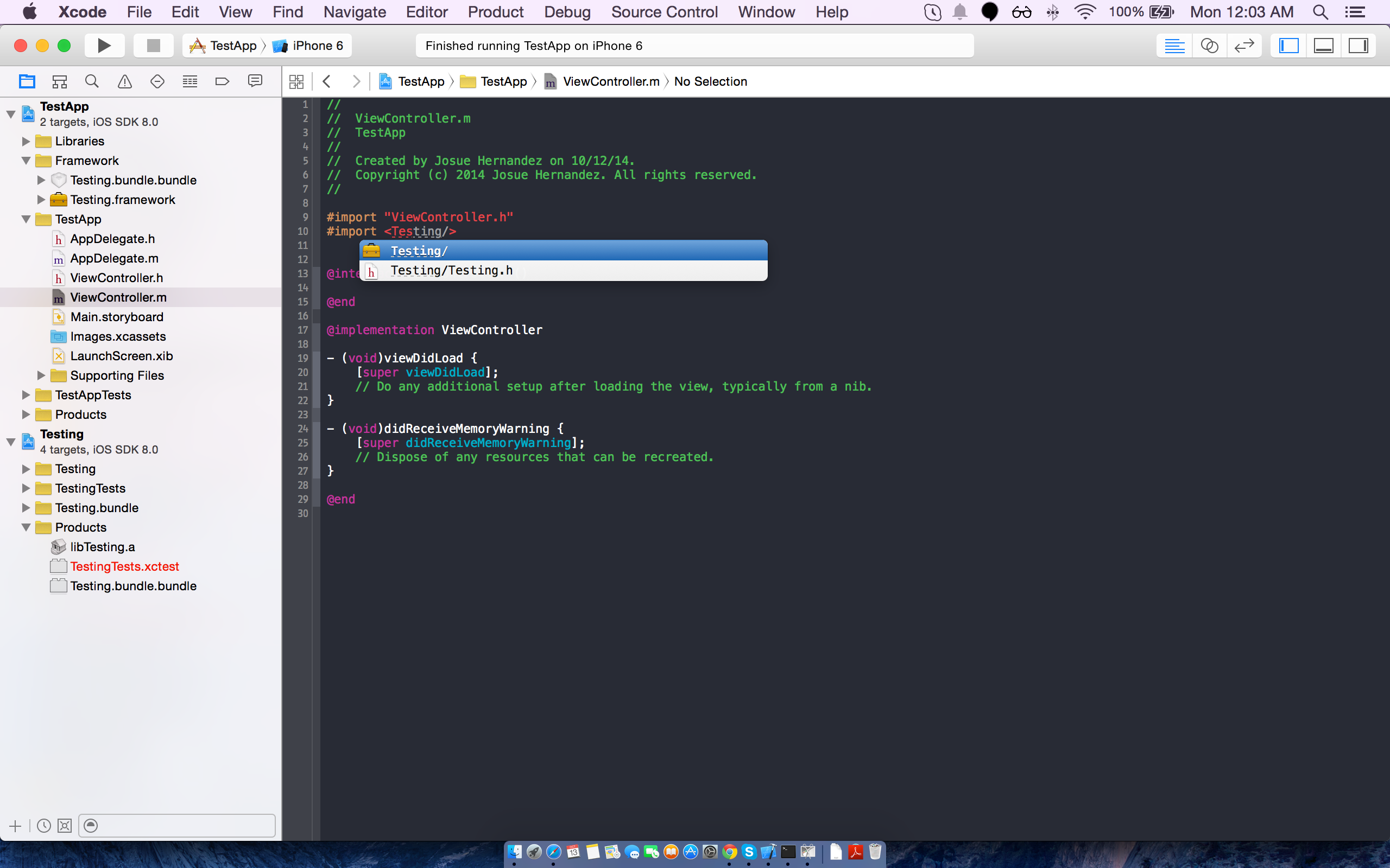 GitHub - jghg02/Framework_iOS: How to create a Framework in iOS.