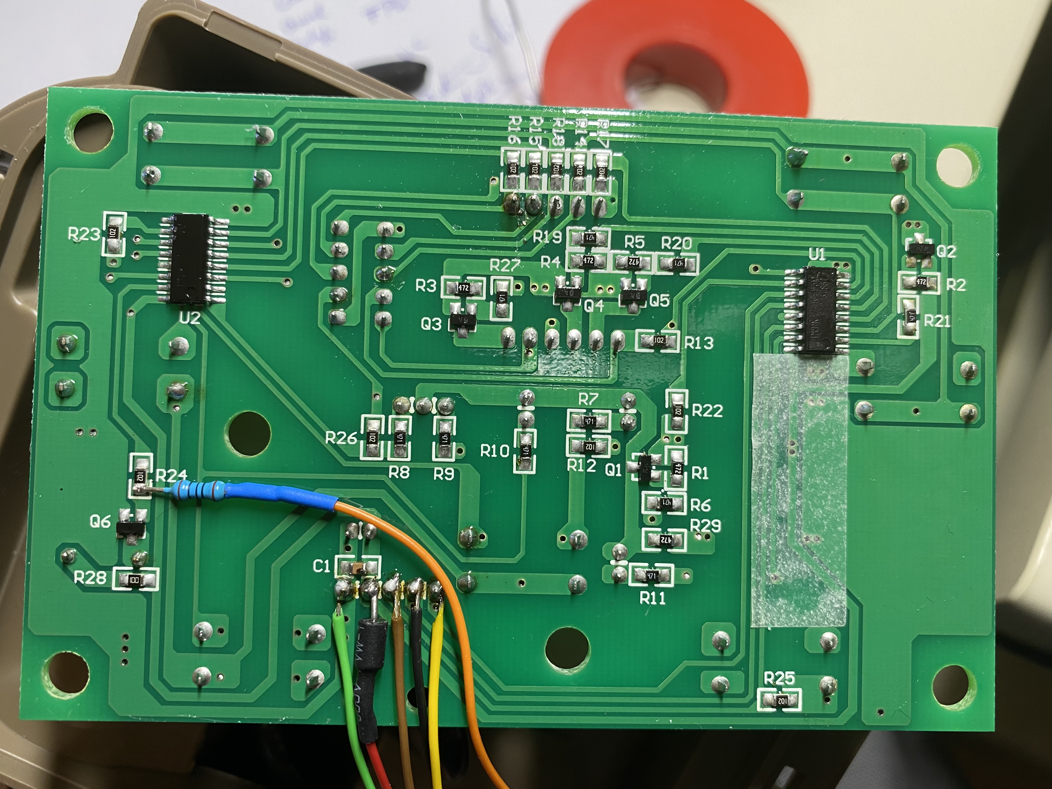 Intex Display PCB back