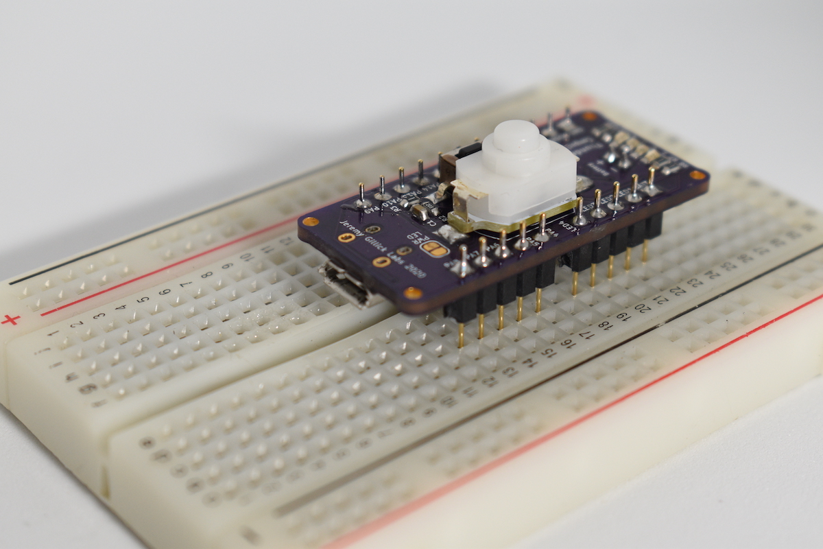 On the breadboard