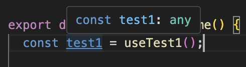 useTest1 타입 에러